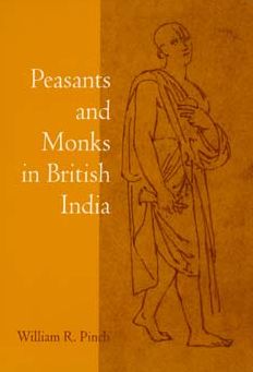 Cover for William R. Pinch · Peasants and Monks in British India (Paperback Book) (1996)