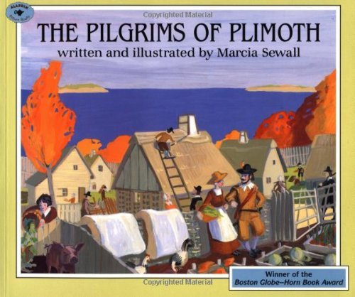 Cover for Marcia Sewall · The Pilgrims of Plimoth (Aladdin Picture Books) (Taschenbuch) [Reprint edition] (1996)
