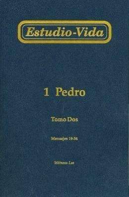 Cover for Witness Lee · Estudio-vida De 1 Pedro (19-34) (Spanish Edition) (Paperback Book) [Spanish edition] (2005)