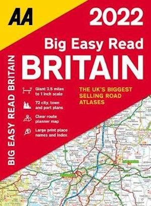 Big Easy Read Britain 2022 -  - Bøger - AA Publishing - 9780749582616 - 1. juni 2021