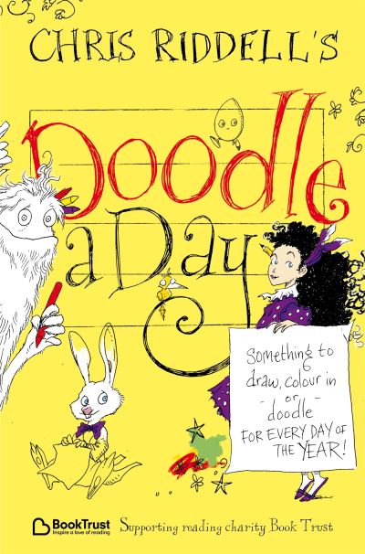 Chris Riddell's Doodle-a-Day: Something to Draw, Colour In or Doodle - For Every Day of the Year! - Chris Riddell - Bøger - Pan Macmillan - 9781035042616 - 25. april 2024