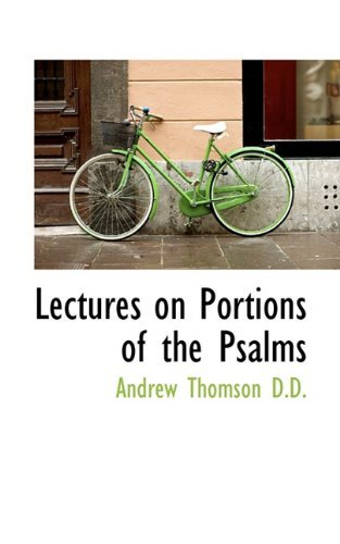 Cover for Andrew Thomson · Lectures on Portions of the Psalms (Paperback Book) (2009)
