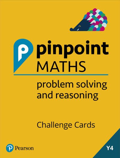 Cover for Steve Mills · Pinpoint Maths Year 4 Problem Solving and Reasoning Challenge Cards: Y4 Problem Solving and Reasoning Pk - Pinpoint (Book) (2018)