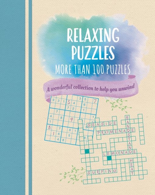 Cover for Eric Saunders · Relaxing Puzzles: A Wonderful Collection of More than 100 Puzzles to Help You Unwind - Colour Cloud Puzzles (Paperback Book) (2022)