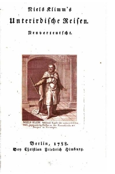 Cover for Ludvig Holberg · Niels Klimm's unterirdische Reisen, neuverteuscht (Paperback Book) (2016)