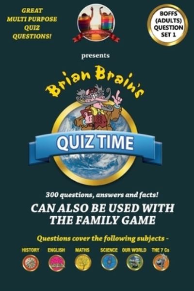 Cover for Russell Webster · Brian Brain's Quiztime For Boffs Edition 1 (Pocketbok) (2016)