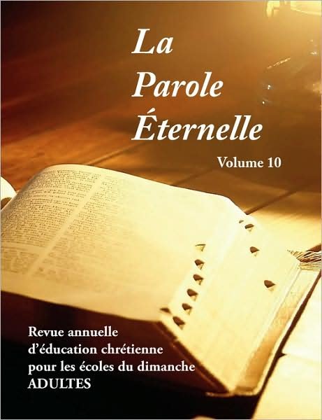 Cover for Dany Gomis · La Parole  ternelle (adultes), volume 10 (Pocketbok) (2008)