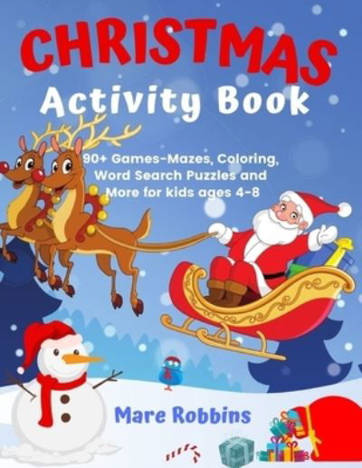 Cover for Mare Robbins · Christmas Activity Book (Paperback Bog) (2021)
