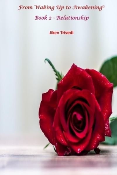 Cover for Jiken Trivedi · From Waking Up to Awakening (c) Book 2 - Relationship (Paperback Book) (2019)