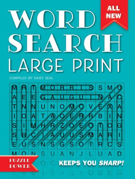 Word Search Large Print: Word Play Twists and Challenges - Puzzle Power - Daisy Seal - Books - Flame Tree Publishing - 9781786645616 - July 20, 2017