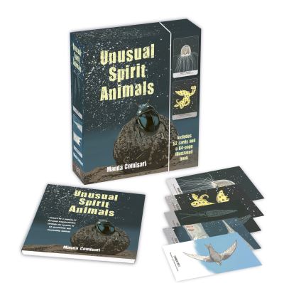 Cover for Manda Comisari · Unusual Animal Messages Oracle Deck: Includes 52 Cards and a 64-Page Illustrated Book (Buch) (2022)