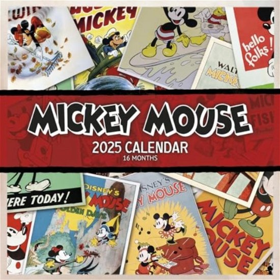 Mickey & Minnie Mouse (Memories) 2025 Square Calendar (Calendar) (2025)