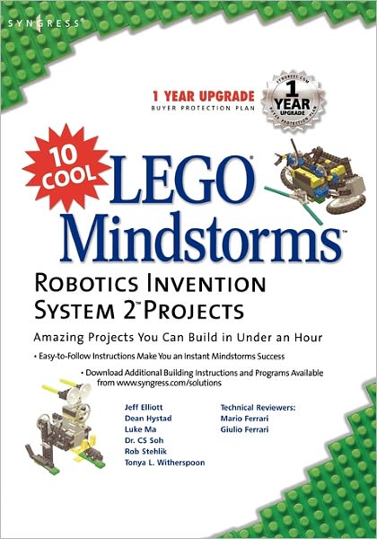 Cover for Syngress · 10 Cool Lego Mindstorm Robotics Invention System 2 Projects: Amazing Projects You Can Build in Under an Hour (Paperback Book) (2002)