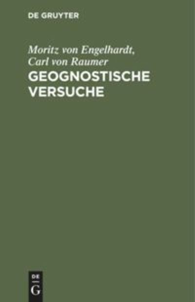 Cover for Moritz Von Engelhardt · Geognostische Versuche (Book) (1901)