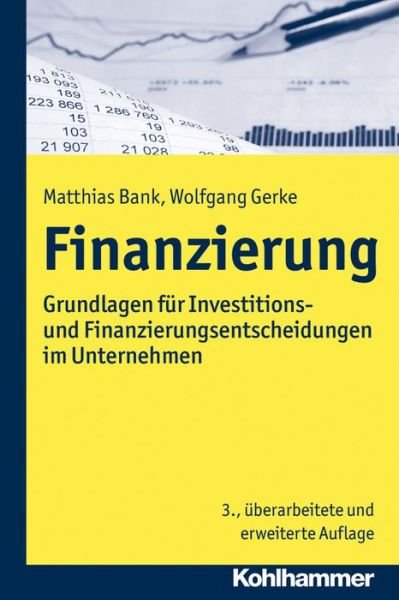 Cover for Bank · Finanzierung (Book) (2016)