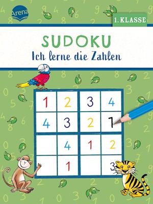 Cover for Holger Geßner · Sudoku. Ich lerne die Zahlen (1. Klasse) (Bok) (2024)