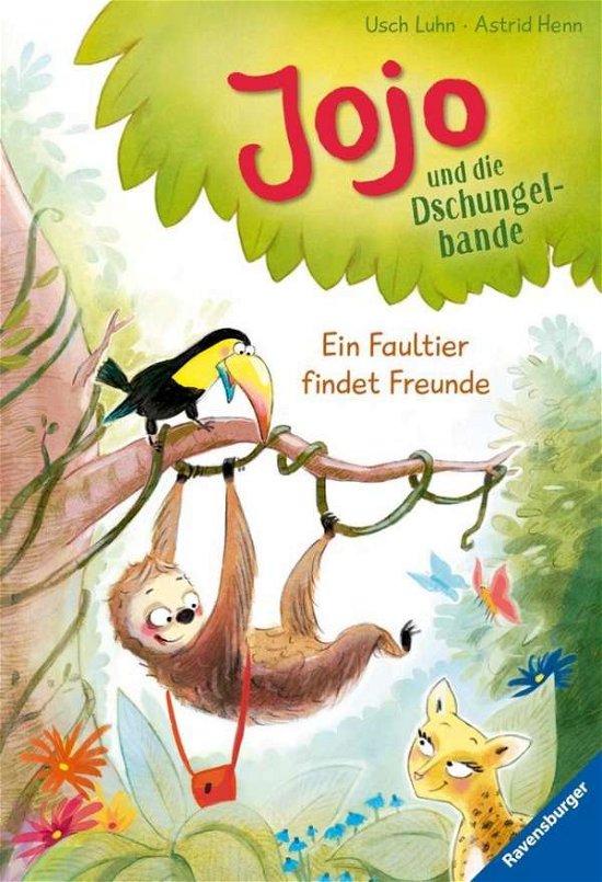 Cover for Usch Luhn · Jojo und die Dschungelbande, Band 1: Ein Faultier findet Freunde (Leketøy)