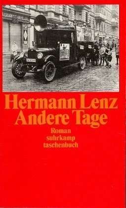 Suhrk.TB.0461 Lenz.Andere Tage - Hermann Lenz - Libros -  - 9783518369616 - 