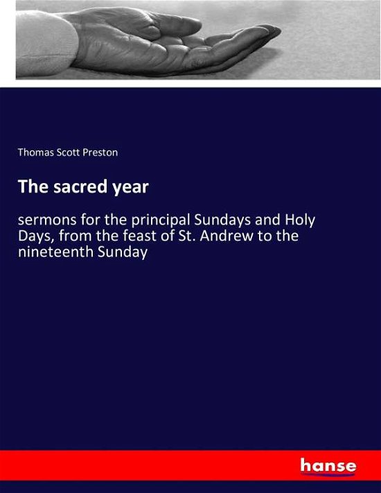 Cover for Preston · The sacred year (Book) (2016)