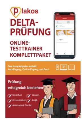 Deltaprüfung Testvorbereitung Komplettpaket - Waldemar Erdmann - Kirjat - Plakos GmbH - 9783948144616 - keskiviikko 1. joulukuuta 2021