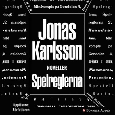 Cover for Jonas Karlsson · Spelreglerna (Lydbok (MP3)) (2011)