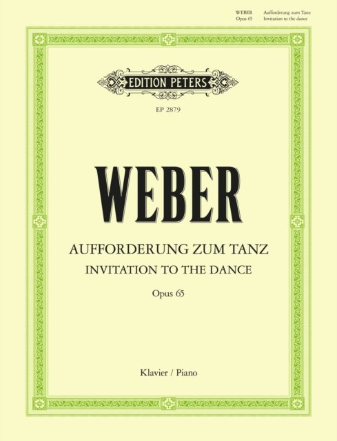 Invitation to the Dance Op.65 (Sheet music) (2001)