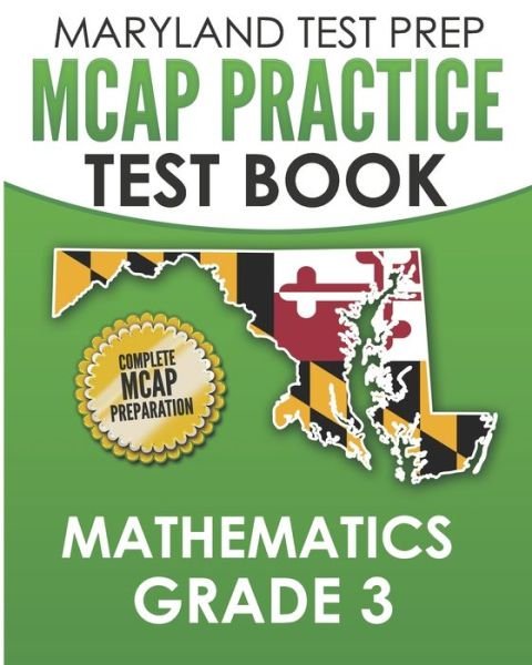 Cover for M Hawas · MARYLAND TEST PREP MCAP Practice Test Book Mathematics Grade 3 (Paperback Book) (2020)
