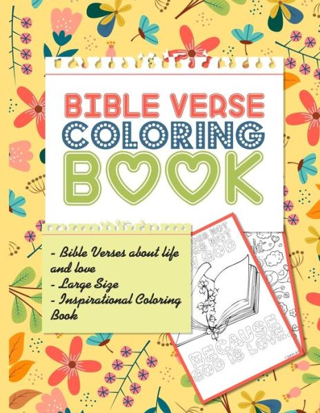 Bible verse coloring book - Cfjn Publisher - Bücher - Independently Published - 9798642301616 - 30. April 2020