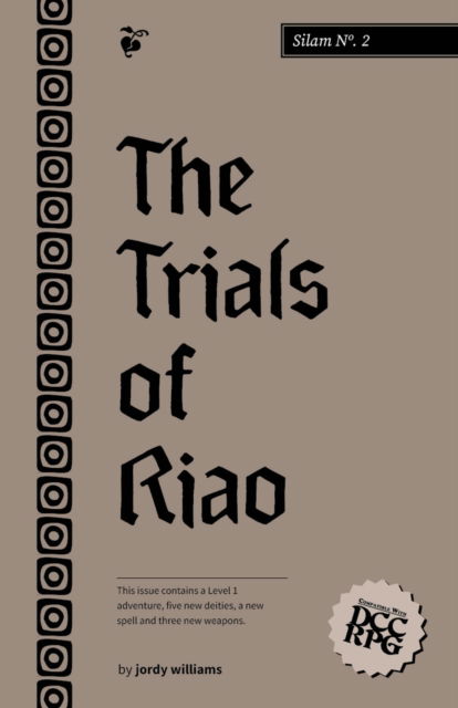 Cover for Jordy Williams · Silam No. 2: The Trials of Riao - SILAM SC (Paperback Book) (2025)