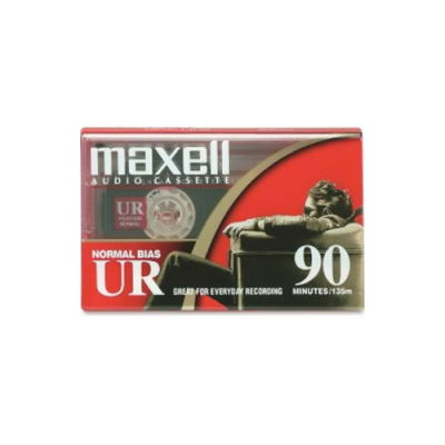 Cover for Maxell 108562 Ur-90 Audio Cassettes 90 Min (Cassette)