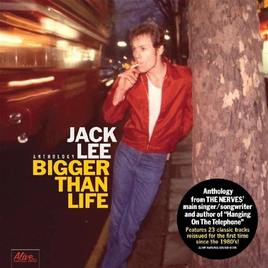 Cover for Jack Lee · Bigger Than Life (LP) (2016)