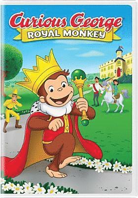 Cover for Curious George: Royal Monkey (DVD) (2019)