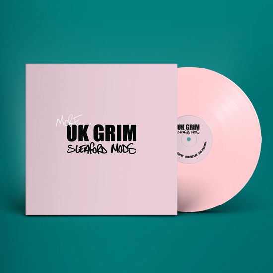 Cover for Sleaford Mods · More UK Grim (EP) (12&quot;) [Limited Pink Vinyl edition] (2023)