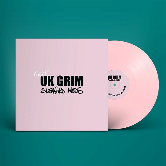 Cover for Sleaford Mods · More UK Grim (EP Ltd Pink Vinyl) (12&quot;) (2023)
