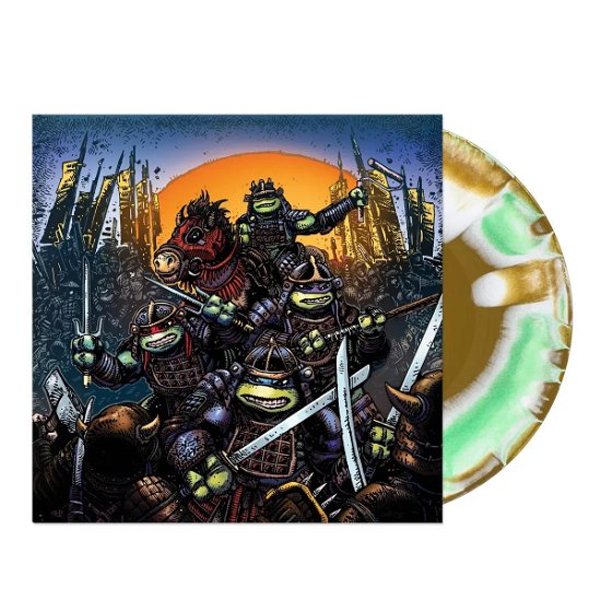 Cover for John Du Prez · Teenage Mutant Ninja Turtles P (LP) [Deluxe Swirl edition] (2023)