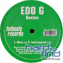 Cover for Edo G. · Boston (12&quot;) (2004)