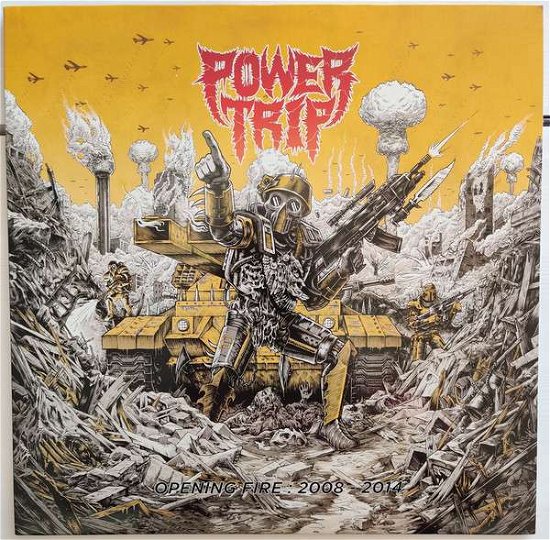 Cover for Power Trip · Opening Fire: 2008-2014 (Coke Bottle Clear Vinyl) (LP) [Coloured edition] (2022)