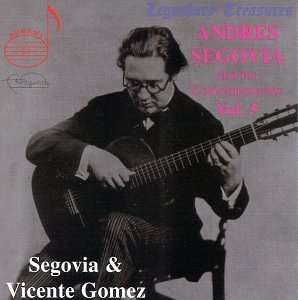 Cover for Segovia / Gomez · His Contemporaries 5 (CD) (1999)