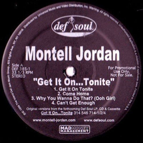 Cover for Montell Jordan · Get It On...Tonight (LP) (2021)