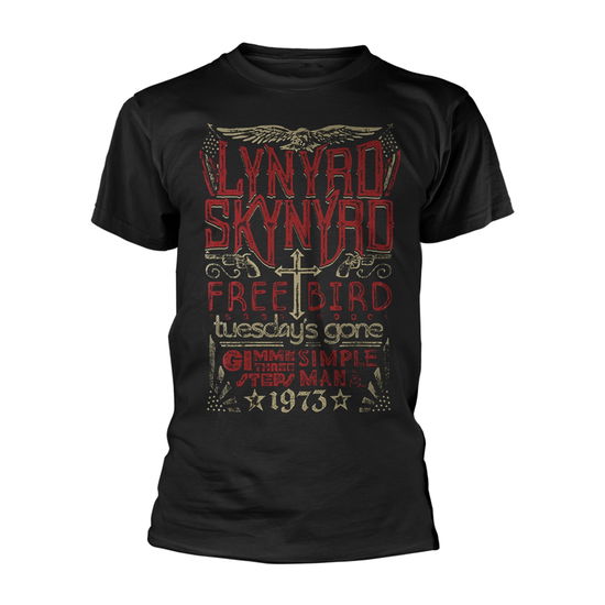 Lynyrd Skynyrd · Free Bird 1973 Hits (T-shirt) [size S] (2024)