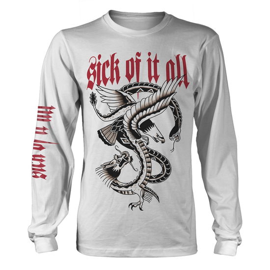 Cover for Sick of It All · Eagle (Shirt) [size L] [White edition] (2018)