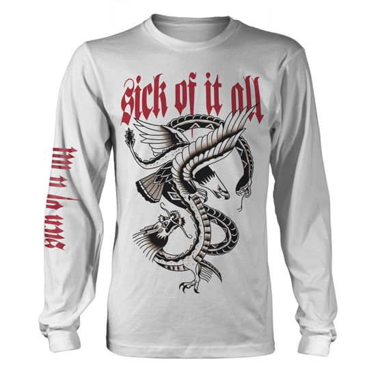 Cover for Sick of It All · Eagle (Trøje) [size L] [White edition] (2018)