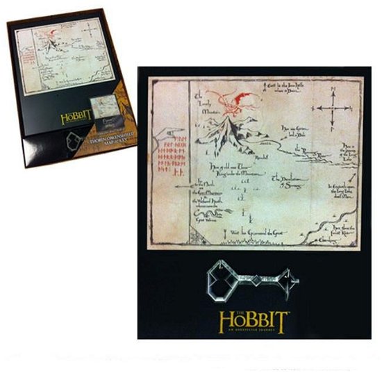Thorin's Key and Map Black ( NN1243 ) - The Hobbit - Merchandise - The Noble Collection - 0812370016617 - 