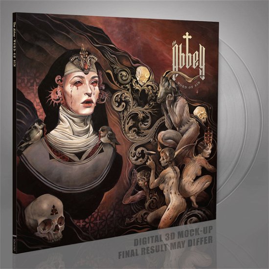 Cover for The Abbey · Word of Sin (Crystal Clear Vinyl) (LP) (2023)