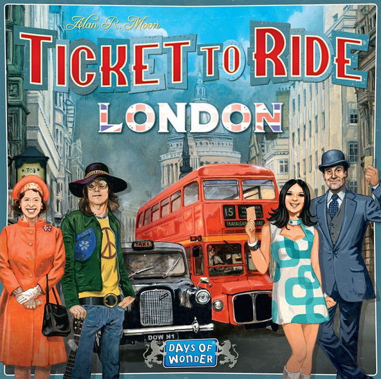 Ticket to Ride: London (DOW720561) - Asmodee - Produtos - Days Of Wonder - 0824968205617 - 