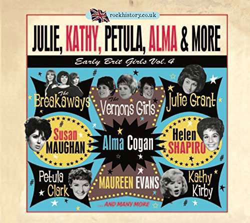 Cover for Various Artists · Julie. Kathy. Petula. Alma &amp; More - Early Brit Girls Vol. 4 (CD) (2017)