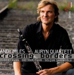 Cover for Monk / Piazzolla / Kuhn / Miles / Auryn Quartet · Crossing Borders (CD) (2011)