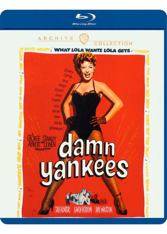 Cover for Damn Yankees (1958) (Blu-ray) (2021)