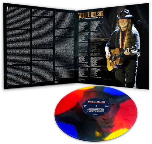 Cover for Willie Nelson · Legendary Outlaw (LP) [Coloured edition] (2021)