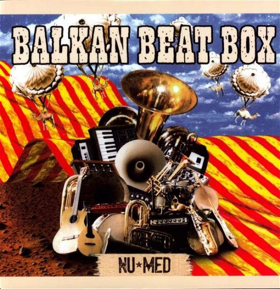 Cover for Balkan Beat Box · Nu med (LP) (2009)